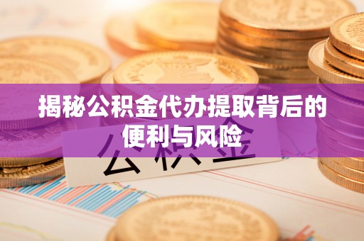 北塘揭秘公积金代办提取背后的便利与风险